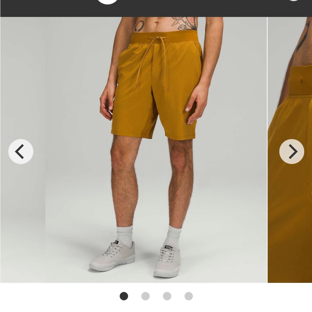 Lululemon T.H.E. Short 9" *Linerless
Gold Spice